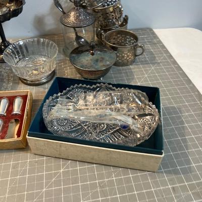 Large Lot of Loverly Silver Plated Items: This Changes everything! 