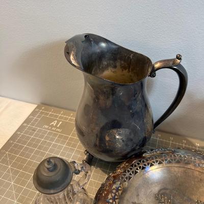 Large Lot of Loverly Silver Plated Items: This Changes everything! 