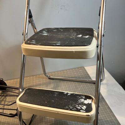 2 Step and a Luggage Cart