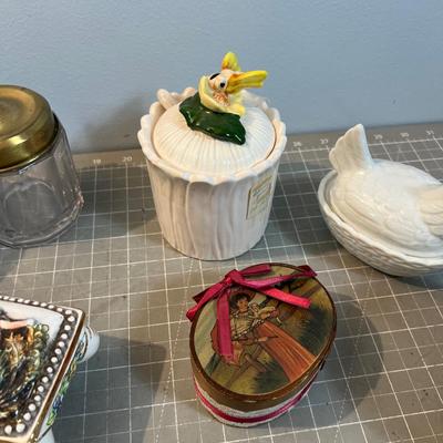 Boxes and Jars: Things with Lids Lot