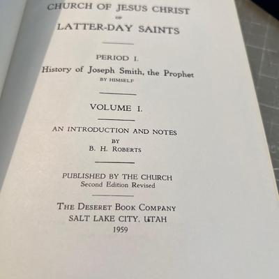 7 Volume Set of LDS History Dated 1959