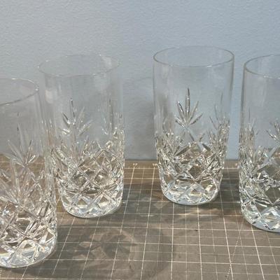 LEXON Marked Crystal Tumblers 