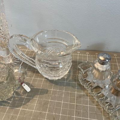 Various Pieces of Cut Glass and Crystal NICE 
