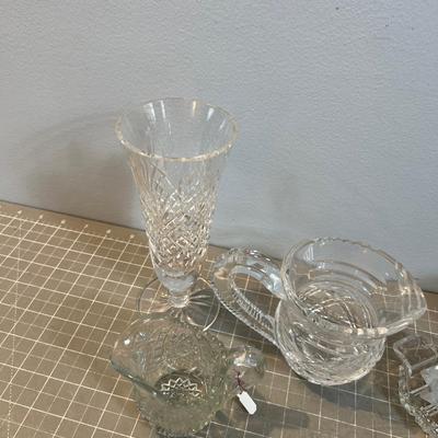 Various Pieces of Cut Glass and Crystal NICE 