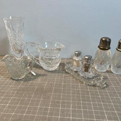 Various Pieces of Cut Glass and Crystal NICE 