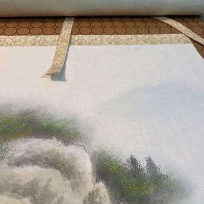 Silk Painting Scroll 