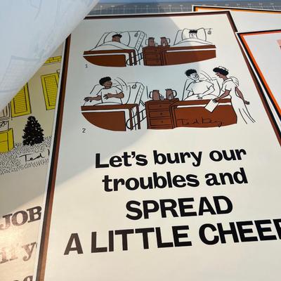 Positive Attitude Posters (7) Dated 1975 