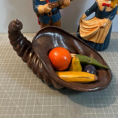 Ceramic Thanksgiving Decoration