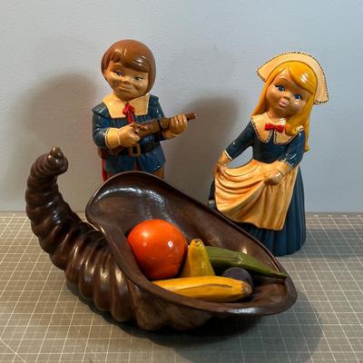 Ceramic Thanksgiving Decoration