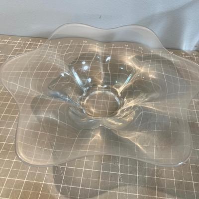 Duncan Miller Serving Ware Clear, Including the Ashtray. 