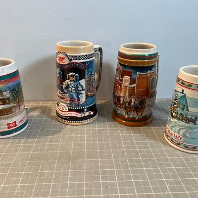 Beer Mugs Mixed Lot (4) 