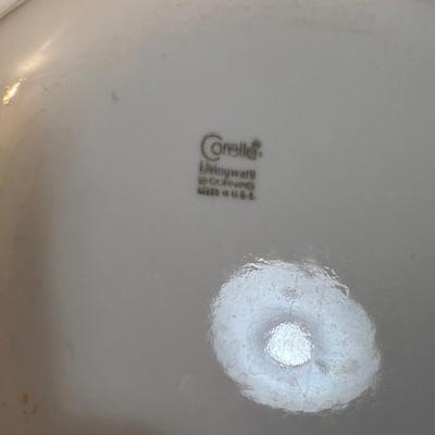 Practical Gold Correll Dishes and Serving, Pattern Butterfly