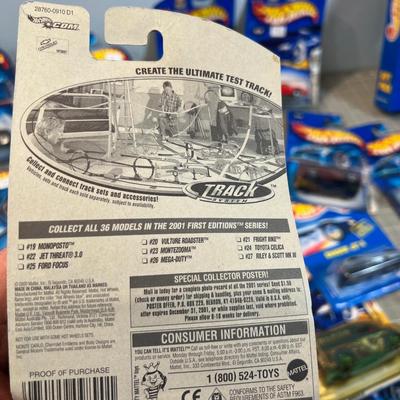 Excellent Garth! - 46 HOT WHEELS New in the Package ! From Early 2000