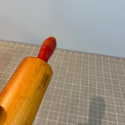 2 Vintage Wood Rolling Pins