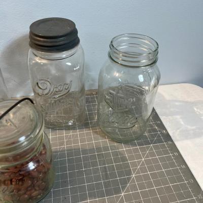 Mostly Antique JARS with Lids of all manner