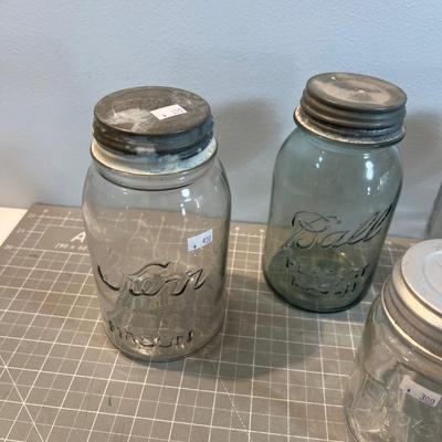 Mostly Antique JARS with Lids of all manner
