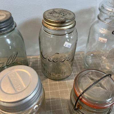 Mostly Antique JARS with Lids of all manner