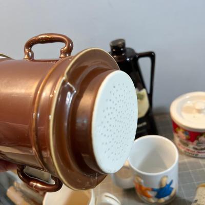 NEAT Pour Over, Plus other Great Pottery and a Tea Pot 