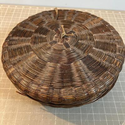 Basket of Embroidery Yarn