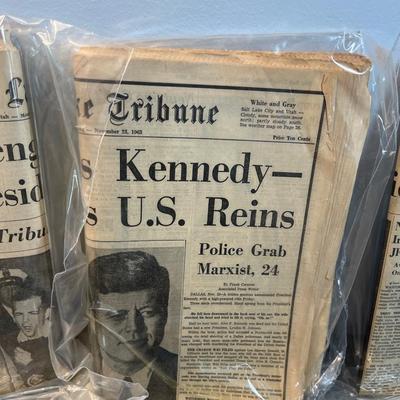 JFK Papers and LOOK Magazines.  