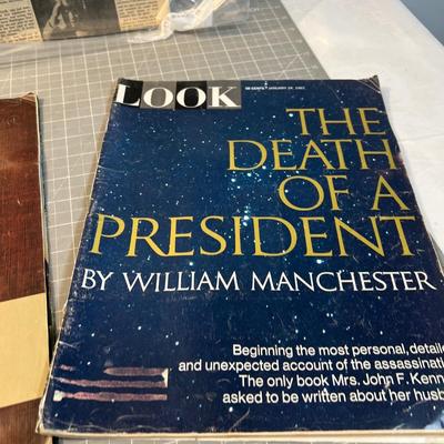 JFK Papers and LOOK Magazines.  