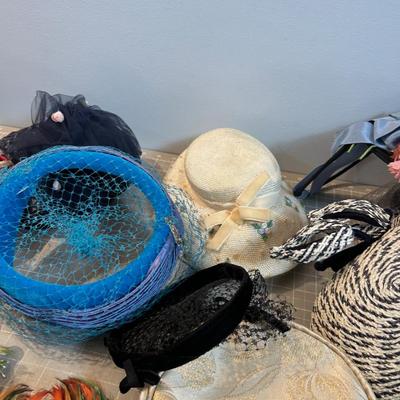 Giant Lot of Ladies Hats - A Fine Collection. 