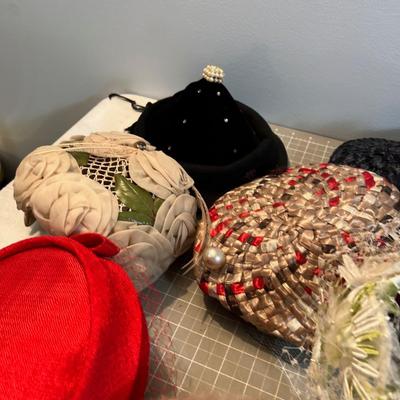 Giant Lot of Ladies Hats - A Fine Collection. 