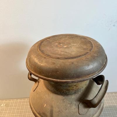 Antique Milk Can RUSTIC Finish
