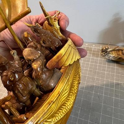 Chinese Plastic Simulated Ivory Décor 