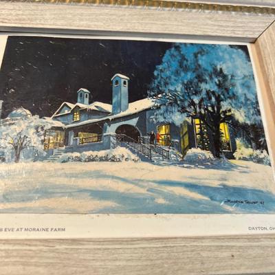 5 Prints from the 1970's of WINTER