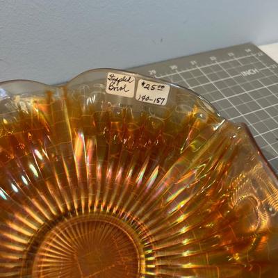 2 Carnival Glass Bowls, Nice! 