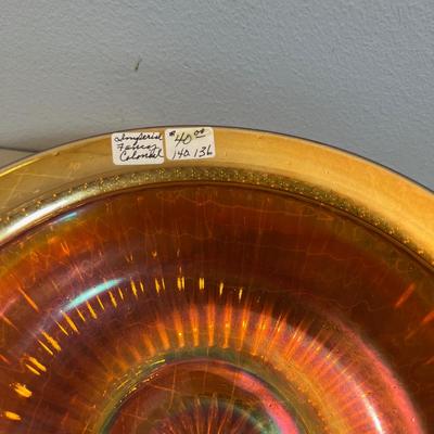 2 Carnival Glass Bowls, Nice! 