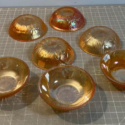 Iris and Herringbone Berry Cups