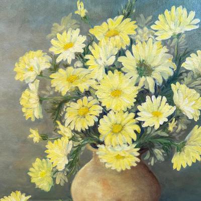 Yellow Still Life, by Opal Dated 1968 