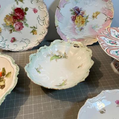 Porcelain Bowls, Plates and Platters, Fancy! 