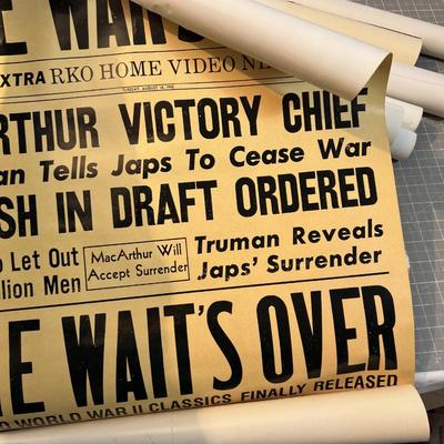 Posters for Video Releases from the 80's 