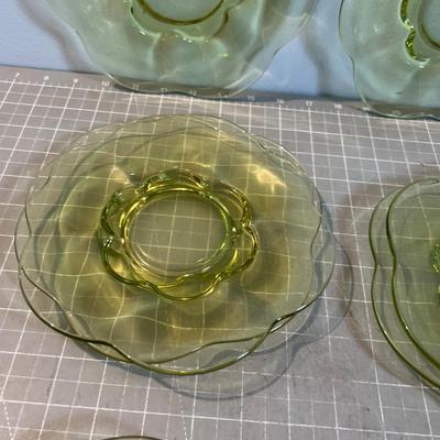 Duncan Miller Cintron  Green Plates (10) Desert of Salad  