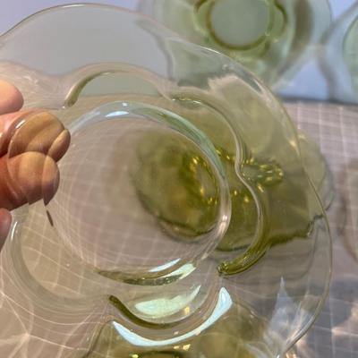 Duncan Miller Cintron  Green Plates (10) Desert of Salad  