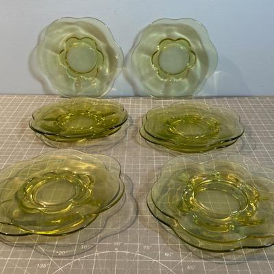 Duncan Miller Cintron  Green Plates (10) Desert of Salad  