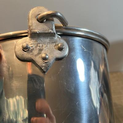 3 Actual Milk the Cow Buckets, Aluminum 