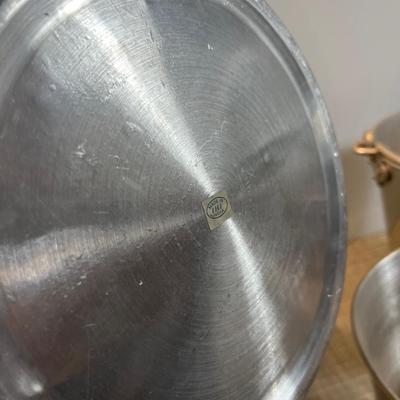 3 Actual Milk the Cow Buckets, Aluminum 