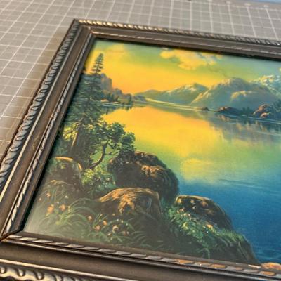 Maxfield Parish Print Framed 