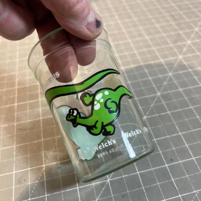 Welch's Jelly Jar Cups with Characters on them, COLLECTIBLE Vintage. 