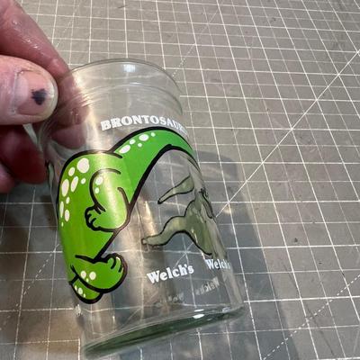 Welch's Jelly Jar Cups with Characters on them, COLLECTIBLE Vintage. 