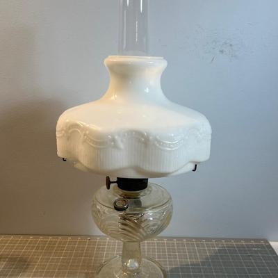 Real Deal Oil Lamp with Shade