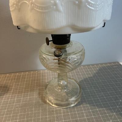 Real Deal Oil Lamp with Shade