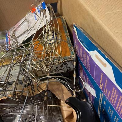 Antique Mall Supplies; Plate and Cup Holders, Card Holders, Etc.