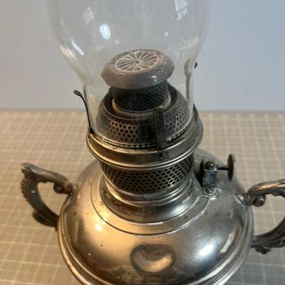 Antique Oil Lamp, Authentic.
