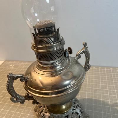 Antique Oil Lamp, Authentic.