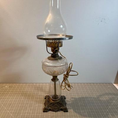 Electrified Kerosene Lamp 